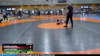 97 lbs Round 3 - Jayden Soltero, Anacortes Hawkeyes Wrestling C vs D`Ayres Mangini, Punisher Wrestling Company