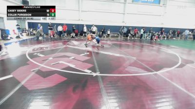 C-132 lbs Consi Of 16 #2 - Casey Siders, WV vs Collin Furgeson, PA
