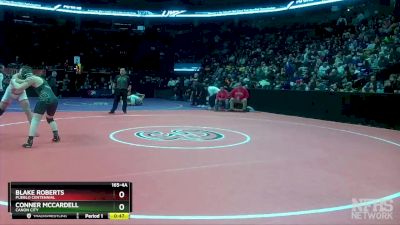 165-4A Cons. Round 3 - Blake Roberts, Pueblo Centennial vs Conner McCardell, Canon City