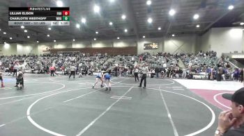 101 lbs Round Of 16 - Lillian Elison, Fighting Squirrels WC vs Charlotte Westhoff, Wrightwood Wrestling Club