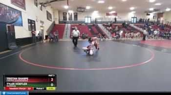 132 lbs 3rd Place Match - Tyler Hoefler, Okanogan vs Tristan Sharpe, Cascade (Leavenworth)