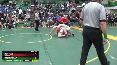 215 lbs Cons. Semi - Ben Tule, Wauseon vs Gavin Gaylor, Olentangy Orange