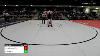 170 lbs Consi Of 16 #2 - Harvey Ludington IV, NJ vs Benjamin Mower, OK