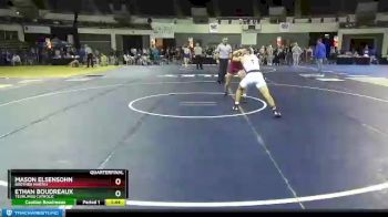 132 lbs Quarterfinal - Mason Elsensohn, Brother Martin vs Ethan Boudreaux, Teurlings Catholic