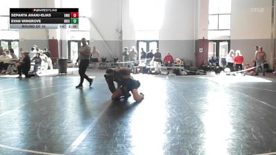 197 lbs Round Of 16 - Sepanta Ahanj-Elias, Maryland vs Evan Wingrove, Ohio