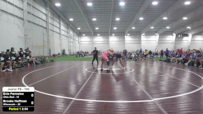 190 lbs Evie Parmelee, Ohio Red vs Brooke Huffman, Wisconsin