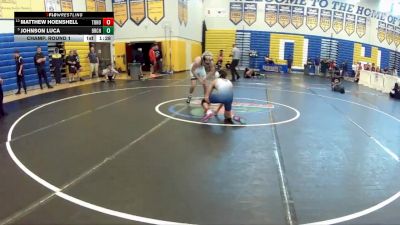 126 lbs Champ. Round 1 - Johnson Luca, Boca Raton Community H S vs Matthew Hoenshell, Tohopekaliga