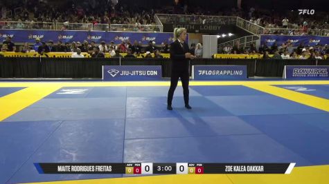 Maite Rodrigues Freitas vs Zoe Kalea Oakkar 2026 Pan Kids Jiu-Jitsu IBJJF Championship