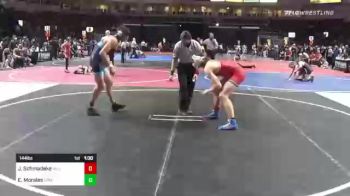 144 lbs Semifinal - Jacob Schmadeke, Valiant College Prep vs Enzo Morales, Dominate