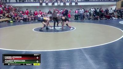 120 lbs Round 1 (16 Team) - Caiden Atkinson, Alexander vs Forrest Briesacher, Marist School