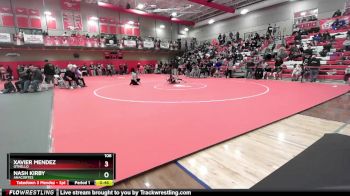 106 lbs 3rd Place Match - Nash Kirby, Anacortes vs Xavier Mendez, Othello