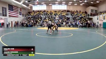 106 lbs Cons. Round 3 - Ehluku Soe, NORTH vs Gavon Honaker, OLMSTED FALLS