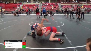 125 lbs Cons. Round 3 - Daniel Denton, Caney Valley vs Emilio Norton, Ridge Wrestling