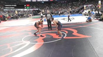 Cons. Round 3 - Reece Perry, North Platte vs Marcus Wynne, Lincoln North Star