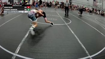96 lbs Round 3 (6 Team) - Noah Blair, CTWHALE vs Dominic Giannoni, Revival