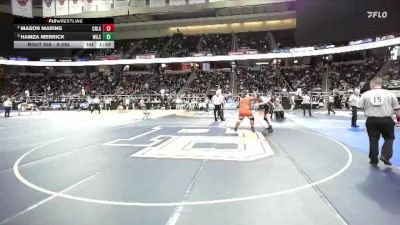 II-285 lbs Semifinal - Hamza Merrick, Wilson vs Mason Maring, Chautauqua Lake