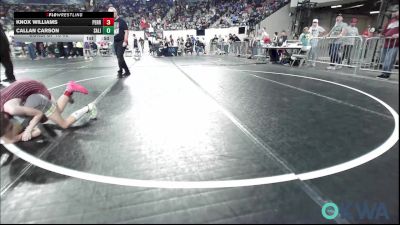 64 lbs Consi Of 16 #2 - Knox Williams, Perry Wrestling Club vs Callan Carson, Salina Wrestling Club