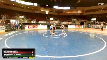 93 lbs Cons. Round 3 - Arturo Rangel, Dominate Club Wrestling vs Emmanuel Quezada, Blue Devils