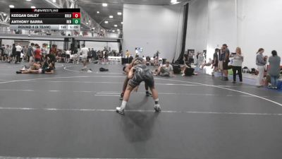 144 lbs Round 4 (6 Team) - Anthony Barra, Rebellion vs Keegan Daley, Kraken Blue