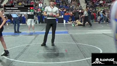 100 lbs Champ. Round 1 - Landry Campbell, Pittsburg vs Beau Johnson, Smoky Valley