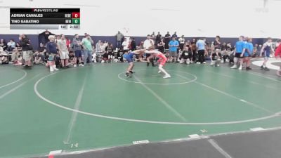133 lbs Semifinal - Adrian Canales, Rebellion-MS vs Tino Sabatino, Revival Black-MS