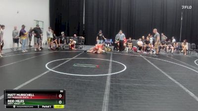 92 lbs Round 4 (8 Team) - Reid Miles, Dirty Jersey vs Matt Murschell, Mat Warriors White