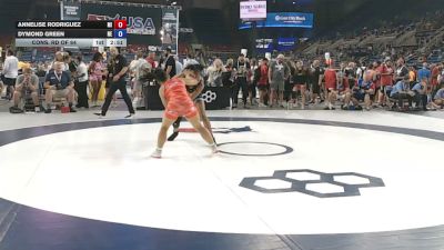 115 lbs Cons. Rd Of 64 - Annelise Rodriguez, Michigan vs Dymond Green, Nebraska