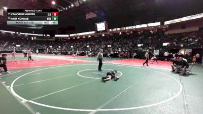 75 lbs Champ. Round 2 - Niko Kokkas, WSW1 vs Xzayvion Hunter, SLW1