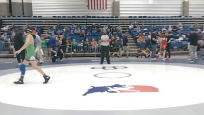 84 lbs Cons. Sub-rd Of 16 - Luca McNamara, Edwardsville Wrestling Club vs Albert Canales, Contenders Wrestling Academy