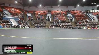 125 lbs Champ. Round 1 - Nicholas Garcia, Fitz Wrestling Academy vs Bryan Garcia, Eagle Empire Wrestling