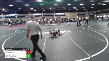 101 lbs Quarterfinal - Sophia Garza, Scrap Yard Garage vs Sophie Kula-Faalafua, Aniciente TC