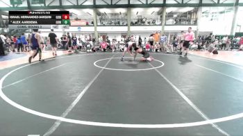 154-158 lbs Cons. Round 2 - Alex Aardema, Fruitport vs Israel Hernandez-Jarquin, Mexico