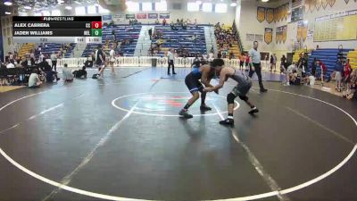 120 lbs Round 2 (8 Team) - Jaden Williams, Wellington vs Alex Cabrera, Cypress Creek