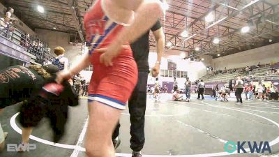 92 lbs Final - Wes Nickell, Cushing vs Wyatt Austin, Sperry Wrestling Club