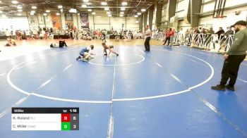 120 lbs Rr Rnd 2 - Kevin Ruland, Filipe Trained Wrestling Academy vs Carson Miller, GNWC Blue