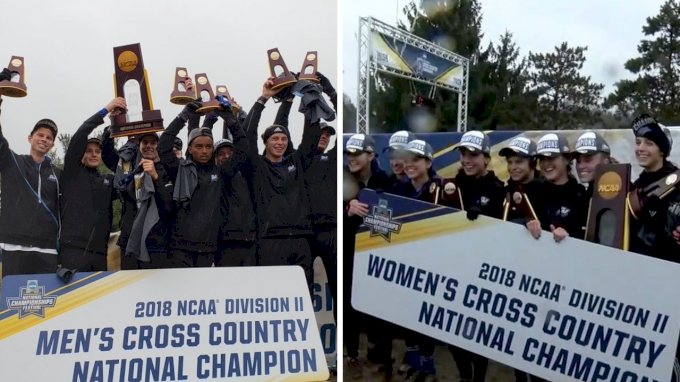 Dii Ncaa Xc Recap Grand Valley State Sweeps In Muddy Pittsburgh
