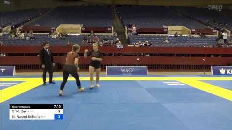 Sharlene M. Caris vs Nora Naomi Schultz 2024 Pan IBJJF Jiu-Jitsu No-Gi Championship