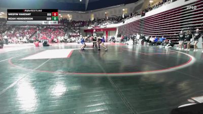 113 lbs Quarterfinals (8 Team) - Noah Henderson, HARRAH vs Westin Vanzant, BRISTOW