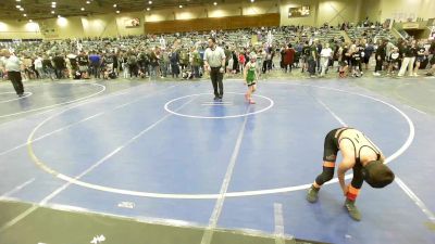 65 lbs Consi Of 8 #1 - Milen Escartin, Fernley Wrestling Club vs Kyler Blaisdell, Brothers Of Steel