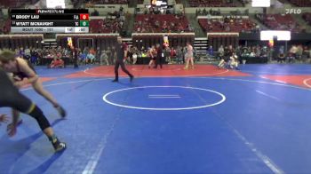 151 lbs Cons. Round 5 - Wyatt McNaught, Team Champs vs Brody Lau, Flathead