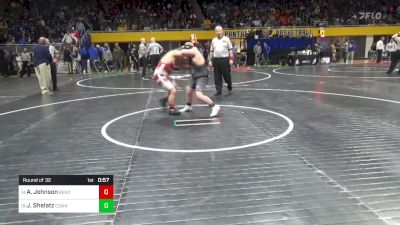 150 lbs Round Of 32 - Alden Johnson, Bentworth vs Jase Shelatz, Conneaut