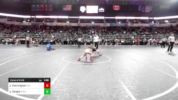 85 lbs Consi Of 8 #2 - Jaxten Harrington, Ozark vs Jon-Reggie Daigle, Predator Wrestling