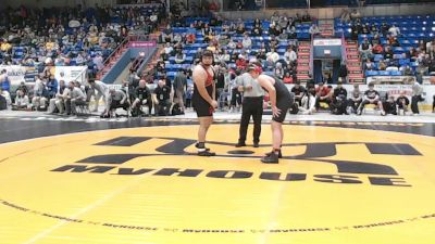 285 lbs Qtr-finals - Aidan Nash, Montgomery Area vs Caleb Rodriguez, Bishop McCort