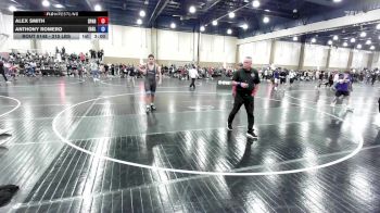 215 lbs Round Of 16 - Alex Smith, Spartan RTC @LHP vs Anthony Romero, Eagle Wrestling Club