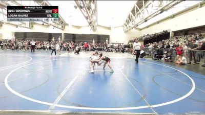 57 lbs Rr Rnd 11 - Beau McKeown, Mat Assassins White vs Logan Galvez, Revival Blue ES