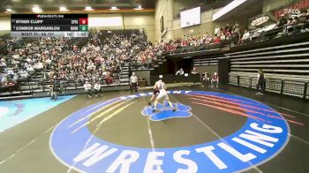 5A 157 lbs Champ. Round 1 - Ryker Cluff, Spanish Fork vs Connor Mardanlou, Bountiful
