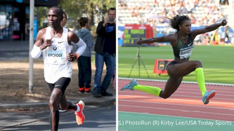 Kipchoge, Ibarguen Win 2018 IAAF Athlete of the Year Awards