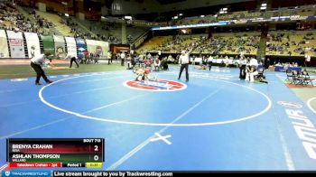 135 Class 2 lbs Cons. Semi - Ashlan Thompson, Willard vs Brenya Crahan, Nixa