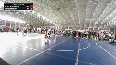 40 lbs Cons. Semi - Harvey Probst, Northside Wrestling Club vs Ryatt Mcpherson, JWC