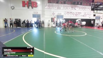 105 lbs Cons. Round 4 - Sam Cos, Redondo Union vs Yazmin Saenz, Otay Ranch